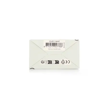 SINNERGEE Light-up Fox Tail Intimate System White - LED, Metal, Universal Size