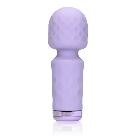 Loveline Mini Wand Night Magic - Kompaktni masažer, Crni dizajn
