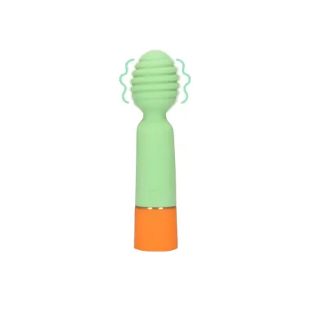 Loveline Ribbed Mini Intimni Uređaj USB Punjenje Spring Sage 11.5 cm