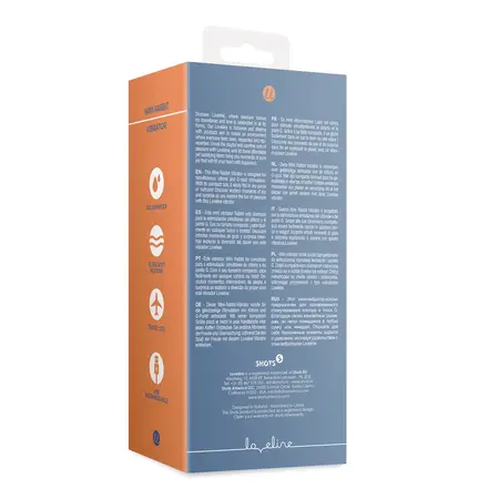 Loveline Mini Rabbit Vibrator Blue Horizon Kompaktni Model