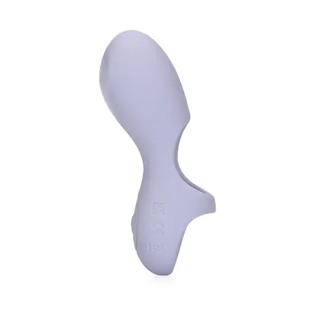 Loveline Silikonski Prstni Intimni Masažer Lavender Ergonomski Dizajn