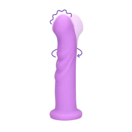 Loveline Ultra Meki Silikonski Intimni Rotirajući Masažer Lavender