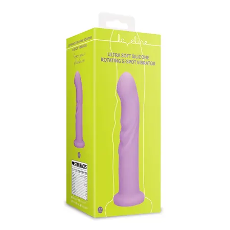 Loveline Ultra Meki Silikonski Intimni Rotirajući Masažer Lavender