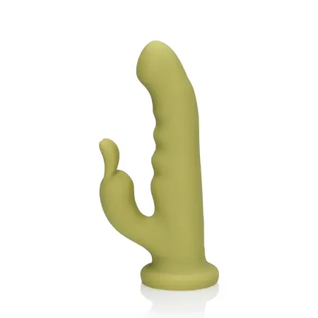 Loveline Ultra Meki Silikonski Rotirajući Rabbit Model Spring Sage Green