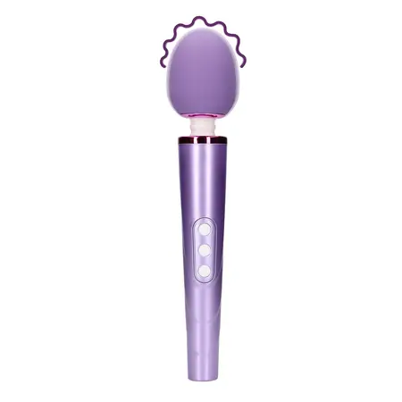 Loveline Wand Vibrator Purpleberry - Masažer sa Više Brzina, USB Punjenje