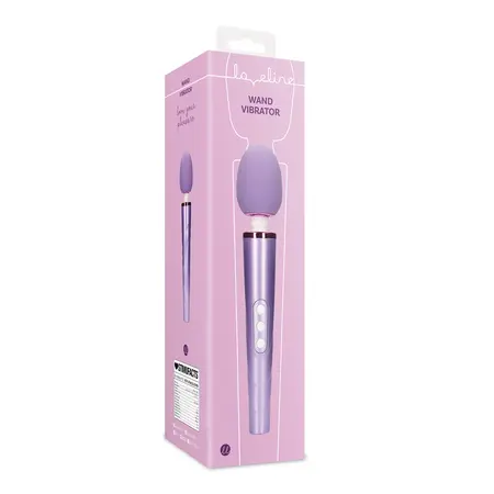 Loveline Wand Vibrator Purpleberry - Masažer sa Više Brzina, USB Punjenje