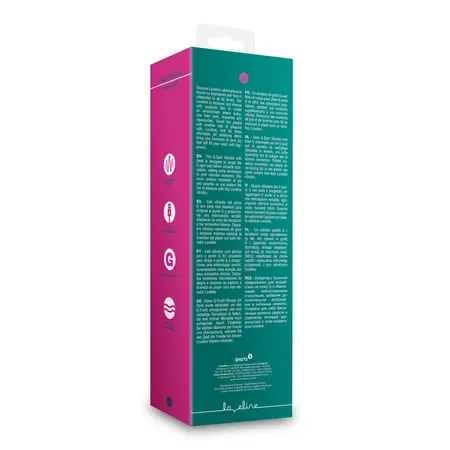 Loveline Bead-Enhanced Blue Grass G-Spot Precizni Vibrator