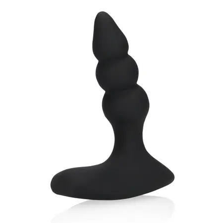 Loveline Licorice Black Zrnasti Vibrirajući Čep sa Daljinskim Upravljanjem