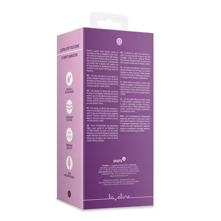 Loveline Ultra Soft Silikonski G-Spot Masažer Orchidee Purple