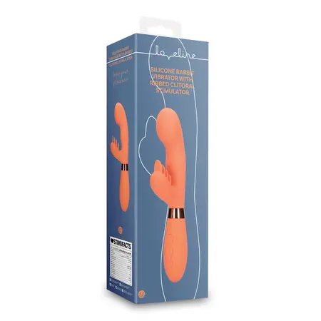 Loveline Glazed Carrots Silikonski Sistem sa Rebrastim Dual Stimulatorom