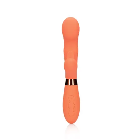 Loveline Glazed Carrots Silikonski Sistem sa Rebrastim Dual Stimulatorom