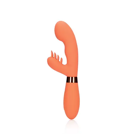 Loveline Glazed Carrots Silikonski Sistem sa Rebrastim Dual Stimulatorom