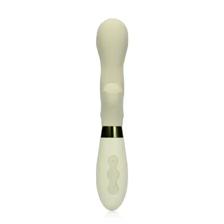 Loveline Silikonski Dual Action Masažer Misty Green sa Punjenjem