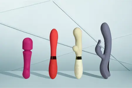 Loveline Salsa silikonski glatki vibrator, elegantan dizajn, roze, 18 cm
