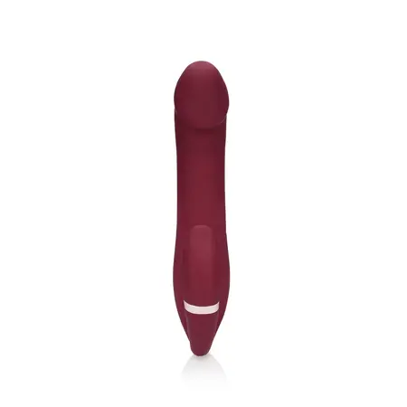 Loveline savitljivi vibrirajući dvo-krajni intimni uređaj Merlot Grape
