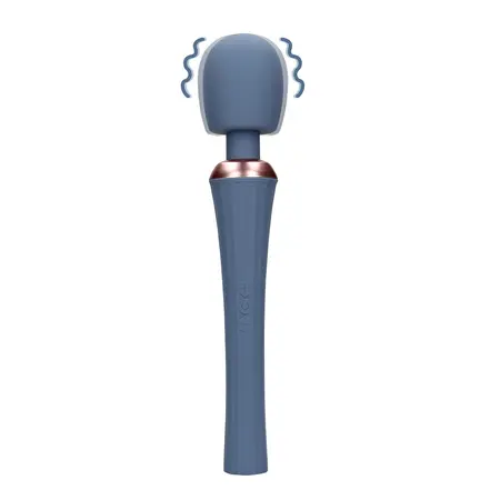 Loveline Blue Nova Wand Massager - Ergonomic Design, Powerful Motor