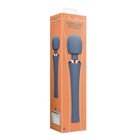 Loveline Blue Nova Wand Massager - Ergonomic Design, Powerful Motor