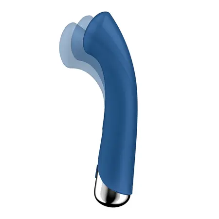 Satisfyer Spinning G-Spot 1 plavi rotirajući intimni masažer USB
