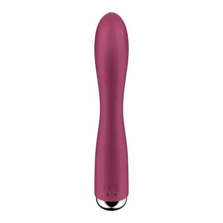 Satisfyer Spinning Rabbit 1 Vibrating Rotating Massager Red