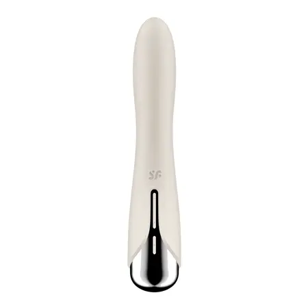 Satisfyer Spinning Vibe 1 intimni uređaj sa rotirajućim vrhom, bež