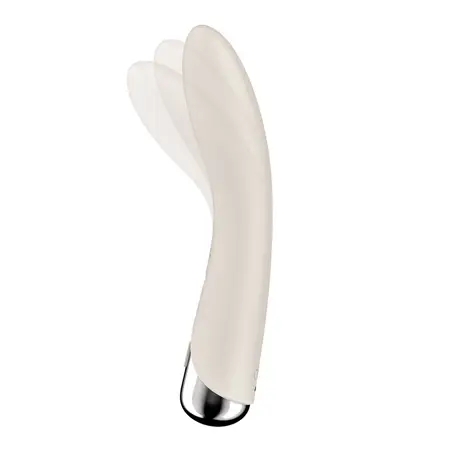 Satisfyer Spinning Vibe 1 intimni uređaj sa rotirajućim vrhom, bež