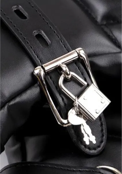 OUCH! Neoprene Canine-Themed Gloves - Adjustable, Black, Universal Size