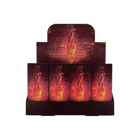 Nuei Thor Travel Size Display - 20 x 10ml Veganski Osvježavajući Gel Voćne Arome
