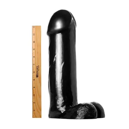 Blush Novelties Titan Intimni Model XXL 14.5'' Crni PVC Sistem