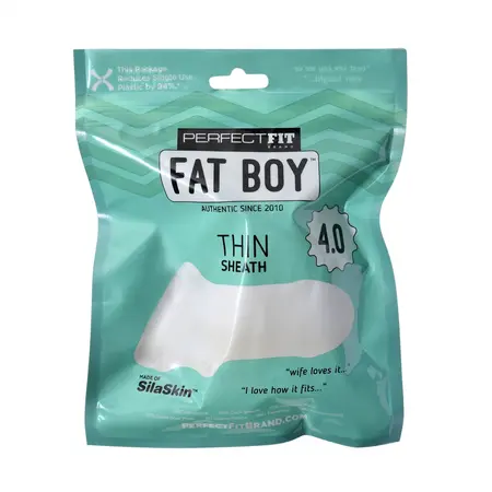 Perfect Fit Fat Boy Thin Navlaka 10 cm - Fleksibilno Intimno Produženje