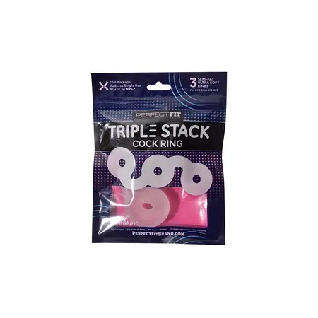 Perfect Fit Triple Donut Silikonski Set Prstenova - Fleksibilni i Mekani, 3 Veličine