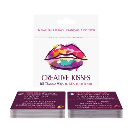 Creative Kisses Set Kartica - 101 Inspirativna Ideja za Poljupce za Parove