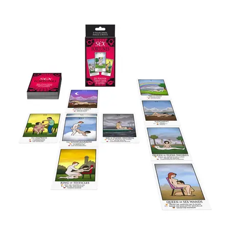 Kheper Games Sex Fortunes Špil Karata - Romantična Tarot Igra za Parove