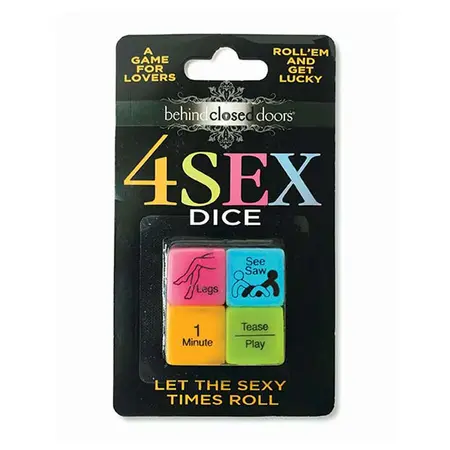 Loving Joy 4-Piece Intimate Game Dice Set - Creative Play Ideas