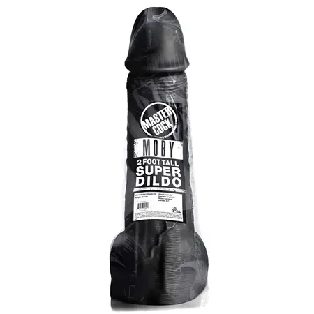 Doc Johnson Moby Intimni Model 60 cm Crni Silikon XL Veličina