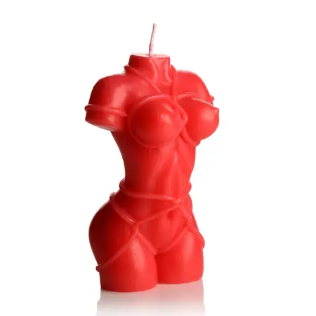 Bound Goddess Drip Candle Crvena - Umetnički vosak za senzualni ambijent