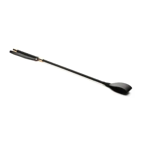 XR Brands Master Series Jahački Bič 61 cm Veganska Koža Crna