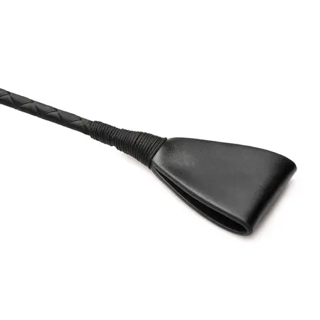 XR Brands Master Series Jahački Bič 30 cm Veganska Koža Crna