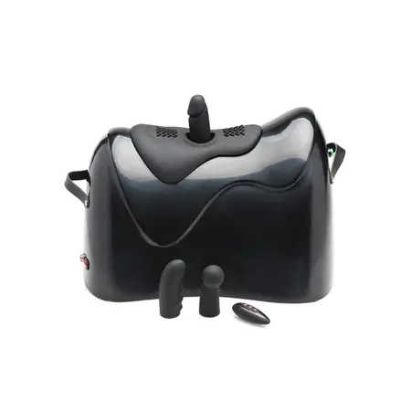 XR Brands Bucking Saddle 10x Thrusting & Vibrating Intimate Machine Black