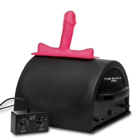 XR Brands The Saddle Pro Intimate Machine Black Heavy Duty 485 lbs