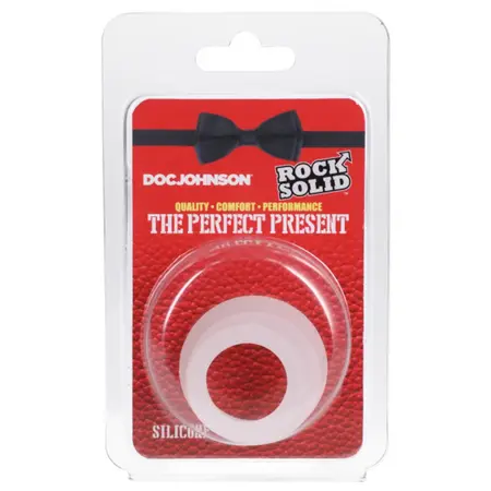 Rock Solid Holiday Izdanje Silikonski Prstenovi Set - 3 Tanke Fleksibilne Trake