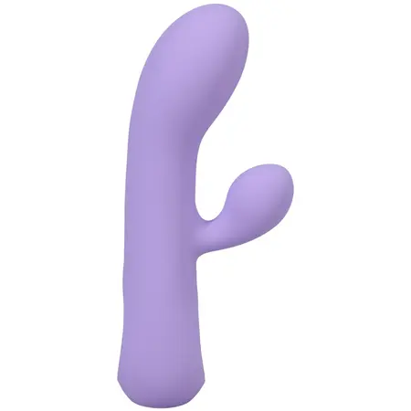 CalExotics Aura punjivi silikonski zeko vibrator Lila