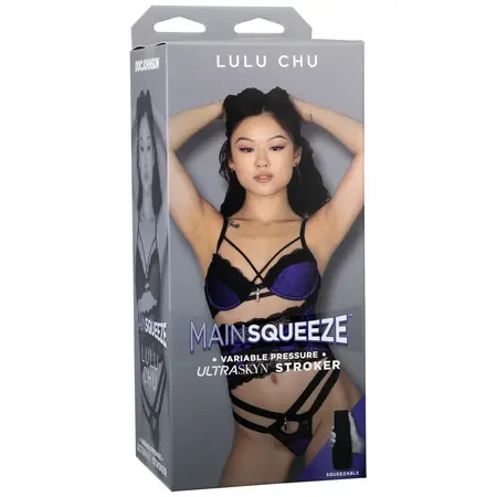 Doc Johnson Main Squeeze Lulu Chu ULTRASKYN Variable-Pressure Intimate Device