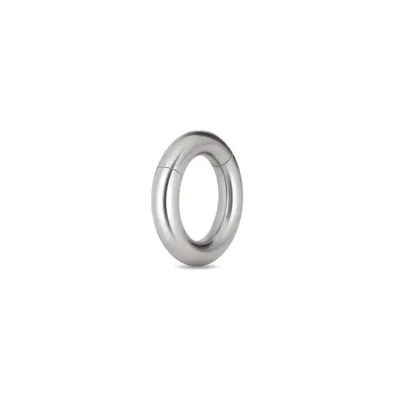 Lovehoney Magnetic Steel Ring 33mm - Innovative Magnetic Clasp, Silver