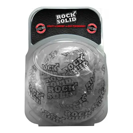 Blush Performance 2-Piece C-Ring Set Black TPE Body-Safe - 50-Pack Bowl