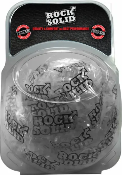 Blush Performance 2-Piece C-Ring Set Black TPE Body-Safe - 50-Pack Bowl
