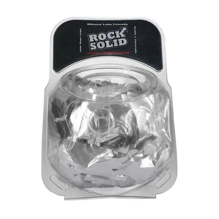 Blush Novelties Donut C-Ring TPE Bulk Pack 100 Pieces Transparent