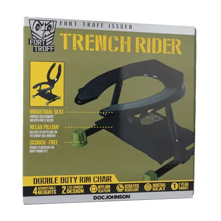 Fort Troff Trench Rider podesiva potporna platforma, crna