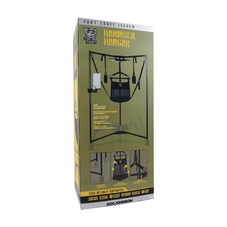 Fetish Tentation Hammock Hangar Adjustable Sling with Mesh Seat