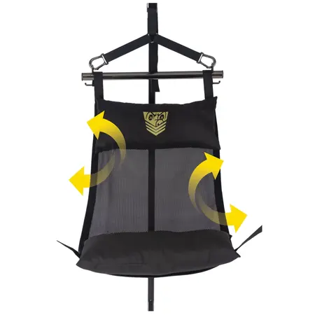 Fetish Tentation Hammock Hangar Adjustable Sling with Mesh Seat