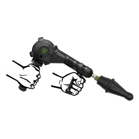 Fort Troff Gunner System 3-u-1 modularna intimna mašina set crna
